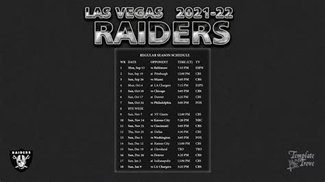 la raiders standings|raiders 2021 2022 record.